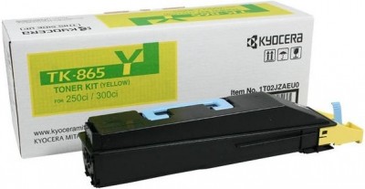 TK-865Y (1T02JZAEU0) оригинальный картридж Kyocera для принтера Kyocera TASKalfa 250ci/ 300ci yellow, 12000 страниц
