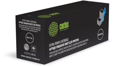 Картридж Cactus MLT-D111L (CS-D111L-MPSXL) для Samsung Xpress M2020/ M2021/ M2022/ M2070/ M2071, увеличенный, 5000 стр.