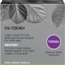 Картридж Cactus TZe-SE4 (CS-TZESE4) для Brother P-touch PT-P700/ P750W/ P900W/ P950W, чёрный на белом, 18мм х 8м