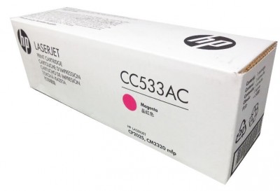 CC533AC (304A) оригинальный картридж HP для принтера HP Color LaserJet CP2025/ CM2320/ CM2320/ CM2320fxi/ CM2320nf/ CP2025/ CP2025dn/ CP2025n magenta, 2800 страниц, (дефект коробки)