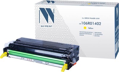 Картридж NV Print 106R01402 Желтый для принтеров Xerox Phaser 6280, 5900 страниц