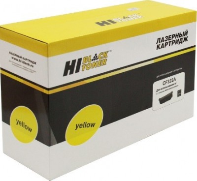 Картридж Hi-Black (HB-CF322A) для HP CLJ Enterprise M680n/ M680dn/ M680xh, № 653A, Y, 16,5K