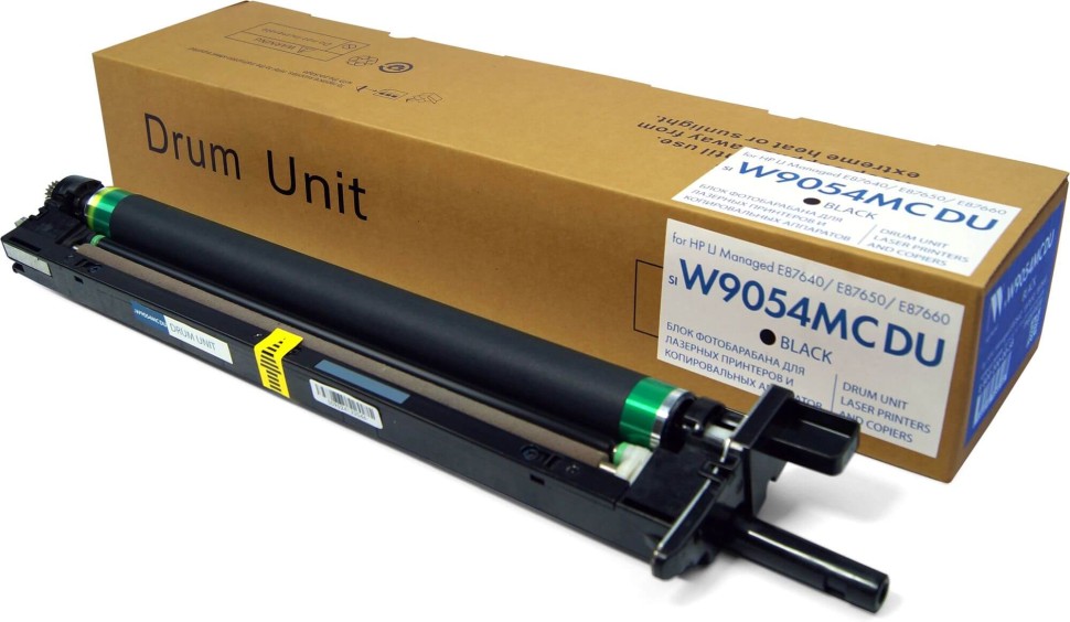 Блок фотобарабана NV Print W9054MC (NV-W9054MCBDU) Black для HP LaserJet Managed E87640/ E87650/ E87660, чёрный, 80000 стр.