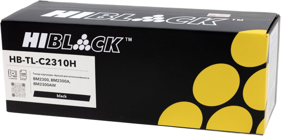 Картридж Hi-Black TL-C2310H (HB-TL-C2310H) для Pantum BM2300/ BM2300A/ BM2300AW, увеличенный, 1600 стр.