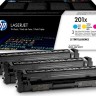 CF253XM (CF401X+CF402X+CF403X) (201X) набор картриджей HP оригинальный для принтера HP Color LaserJet Pro M252/ M252dw/ M252n/ M274/ M274n/ M277/ M277dw/ M277n, CYM Tri-Pack LaserJet Toner Cartridge, 3* 2300 страниц