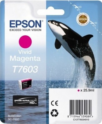 C13T76034010 Картридж Epson для SC-P600 Magenta (cons ink)