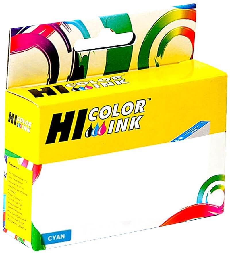 Картридж Hi-Black PFI-5100C (HB-PFI5100C) Cyan для Canon imagePROGRAF PRO-310, голубой, 14,4 мл