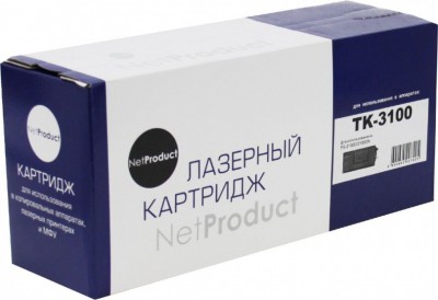 Тонер-картридж NetProduct (N-TK-3100) для Kyocera FS-2100D/ DN/ ECOSYS M3040dn, 12,5K