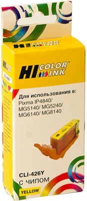 Картридж Hi-Black (HB-CLI-426Y) для Canon PIXMA MG5140/ 5240/ 6140/ 8140, Y