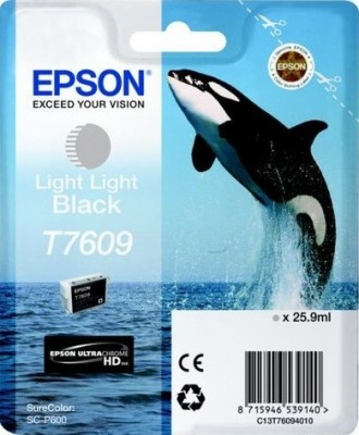 C13T76094010 Картридж Epson для SC-P600 Light Light Black (cons ink)