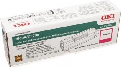 Картридж OKI C5600/5700(43381922) красный 2к