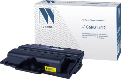 Картридж NV Print 106R01412 для принтеров Xerox Phaser 3300MFP, 8000 страниц