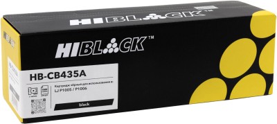 Картридж Hi-Black (HB-CB435A) для HP LJ P1005/ P1006, 1,5K