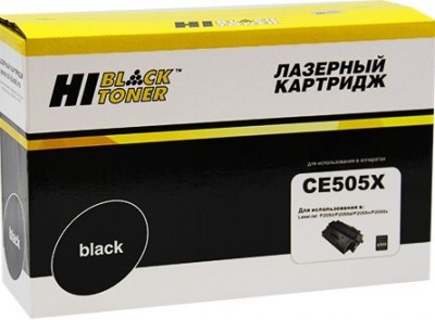 Картридж Hi-Black (HB-CE505X) для HP LJ P2055/ P2050/ Canon №719H, 6,5K