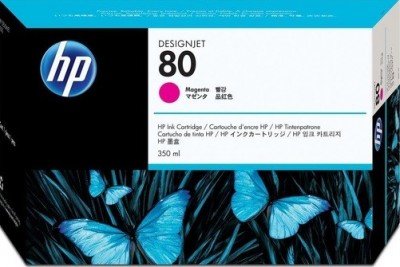 Картридж HP DJ 1050 CM (C4847A) пурпурный 350ml №80