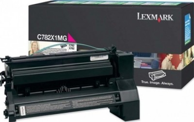 C782X1MG оригинальный картридж Lexmark для принтера Lexmark C782/X782, magenta, 15000 страниц