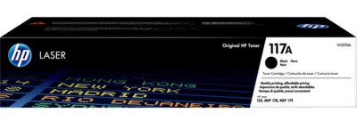 HP W2070A Оригинальный картридж 117A лазерный для HP Color Laser 150a/ 150nw/ 178nw/ 179fnw черный, 1000 страниц