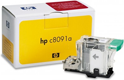 HP C8091A/ C8085-60541 Оригинальный картридж со скрепками Staple Cartridge Stapler/ Stacker для HP LaserJet 4345mfp/ 4730mfp/ 9040/ 9050, 5000 шт.