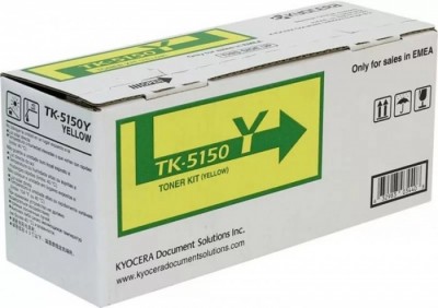 TK-5150Y (1T02NSANL0) оригинальный картридж Kyocera для принтера Kyocera P6035cdn/M6x35cidn yellow (10000 стр.)