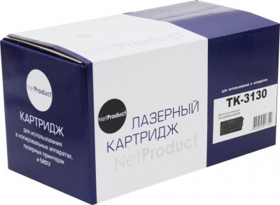 Тонер-картридж NetProduct (N-TK-3130) для Kyocera FS-4200DN/ 4300DN, 25K