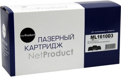 Картридж NetProduct (N-ML-1610D3) для Samsung ML-1610/ 2010/ 2015/ Xerox Ph 3117/ 3122, 3K