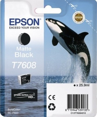 C13T76084010 Картридж Epson для SC-P600 Matte Black (cons ink)