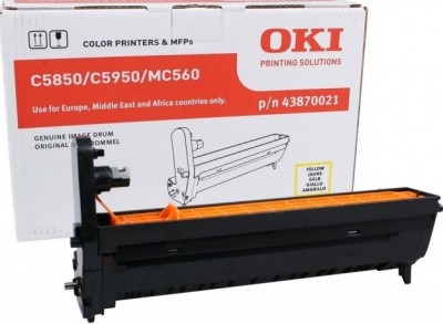 Картридж OKI C5850/5950(43870021) Drum желтый