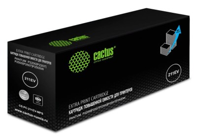 Картридж Cactus CS-PC-211EV-MPS для Pantum P2200/ P2207/ P2500/ P2507/ P2500W/ M6500/ M6550/ M6607, увеличенный, 6000 стр.