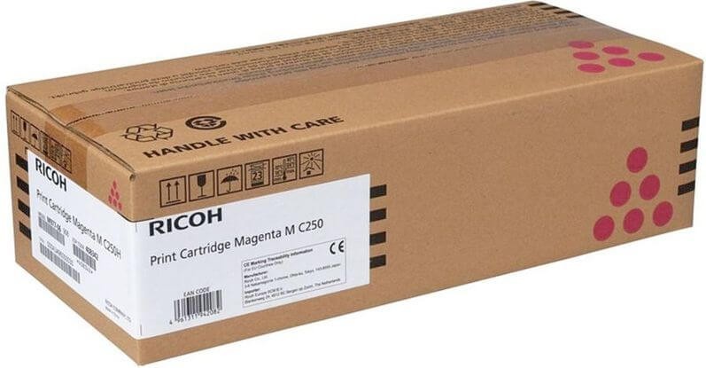 Картридж Ricoh M C250 (408354) оригинальный для Ricoh P C300W/ M C250FWB, пурпурный, 2300 стр.