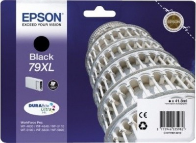 C13T79014010 Картридж Epson 79XL черный повышенной емкости для WF-5110DW/WF-5620DWF