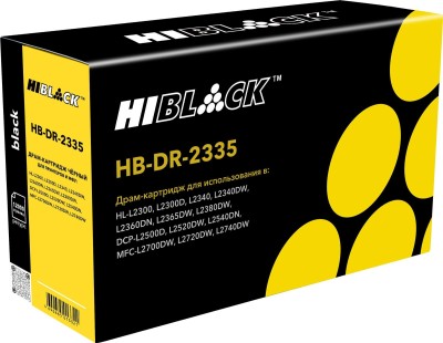 Драм-юнит Hi-Black (HB-DR-2335) для Brother HL-L2300DR/ DCP-L2500DR/ MFC-L2700DWR, 12K