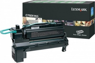 C792X1KG оригинальный картридж Lexmark для принтера Lexmark C79x Return Program, black, 20000 страниц