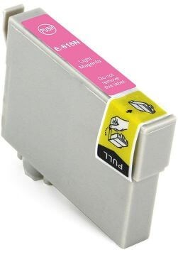 Картридж NV Print T0816 (NV-C13T11164A10) Light Magenta для Epson Stylus Photo R270/ RX590/ TX650, светло-пурпурный, 18.2мл