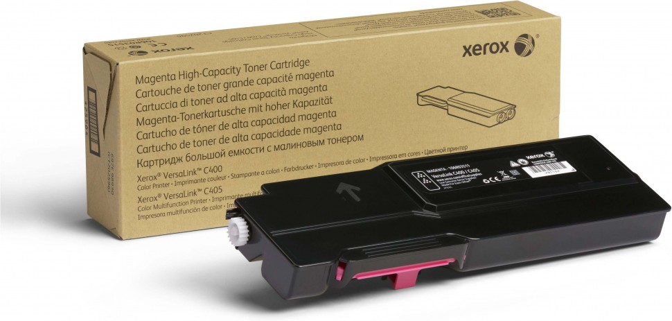 Тонер-картридж Xerox 106R03523 оригинальный для Xerox VersaLink C400/ C405, magenta, увеличенный, 4800 стр.