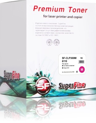 Картридж SuperFine Samsung CLP-M300A Magenta для Samsung CLP-300/CLX-2160/CLX-3160 совместимый, 1 000 стр.