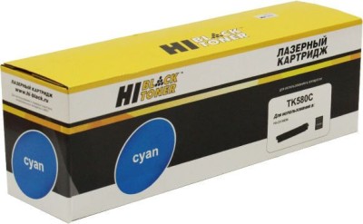 Картридж Hi-Black (HB-TK-580C) для Kyocera-Mita FS-C5150DN/ ECOSYS P6021, C, 2,8K