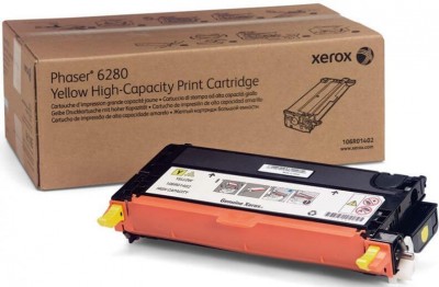 Картридж XEROX PHASER 6280 (106R01402) желт 5,9к 0300402