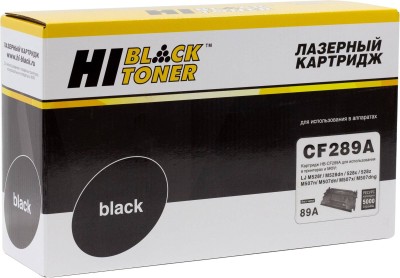 Картридж Hi-Black (HB-CF289A) для HP LJ Enterprise M507dn/M507x/Flow M528z/MFP, 5K (с чипом)