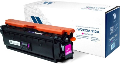 Картридж NV Print HP W2123A (NV-W2123A-212A-M) Magenta для HP Color LaserJet Enterprise M554/ M555/ M578, пурпурный, 4500 стр.