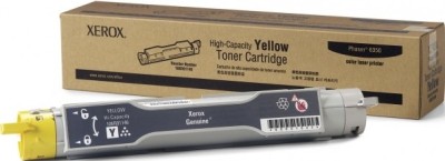 Картридж XEROX PHASER 6350 (106R01146) желтый 10k оригинальный