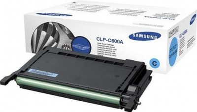 Картридж Samsung CLP-600-серия голубой CLP-C600A 