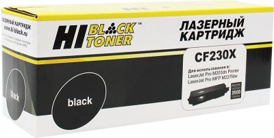 Тонер-картридж Hi-Black (HB-CF230X) для HP LJ Pro M203/ MFP M227, черный, 3,5K (с чипом)