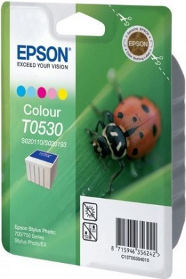Картридж Epson C13T05304010 T053, S110 43ml цветной 220 копий в технологической упаковке