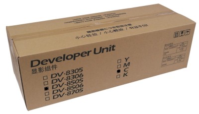 Блок проявки Kyocera DV-8505C (302LC93032/ 302LC93031/ 302LC93030) оригинальный для Kyocera TASKalfa 4550ci/ 5550ci, FS-C8600DN/ FS-C8650DN, голубой, 600 000 стр.