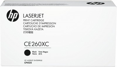 CE260XC/YC (649X) оригинальный картридж в корпоративной упаковке  HP для принтера HP Color LaserJet CP4025/ CP4525 black, 17000 страниц, (контрактная коробка)