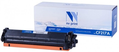Картридж NV Print CF217A (БЕЗ ЧИПА) для принтеров HP LaserJet Pro M102w/ M130fw, 1600 страниц