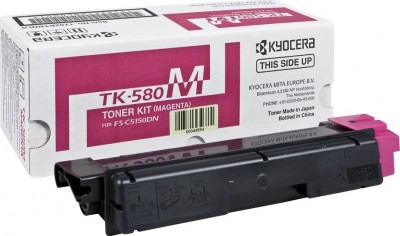 TK-580M (1T02KTBNL0) оригинальный картридж Kyocera для принтера Kyocera FS-C5150DN magenta, 2800 страниц