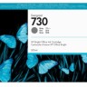 Картридж HP №730 (P2V72A) Gray оригинальный для HP DesignJet T1700/ T1600/ T2600, серый, увеличенный, 300 мл.