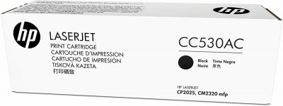 CC530AC (304A) оригинальный картридж в корпоративной упаковке  HP для принтера HP Color LaserJet CP2025/ CM2320 CM2320/ CM2320fxi/ CM2320nf/ CP2025/ CP2025dn/ CP2025n black, 3500 страниц, (контрактная коробка)