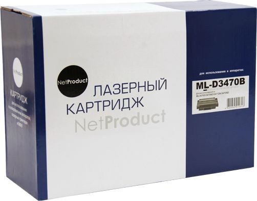 Картридж NetProduct (N-ML-D3470B) для Samsung ML-3470D/ 3471ND, 10K